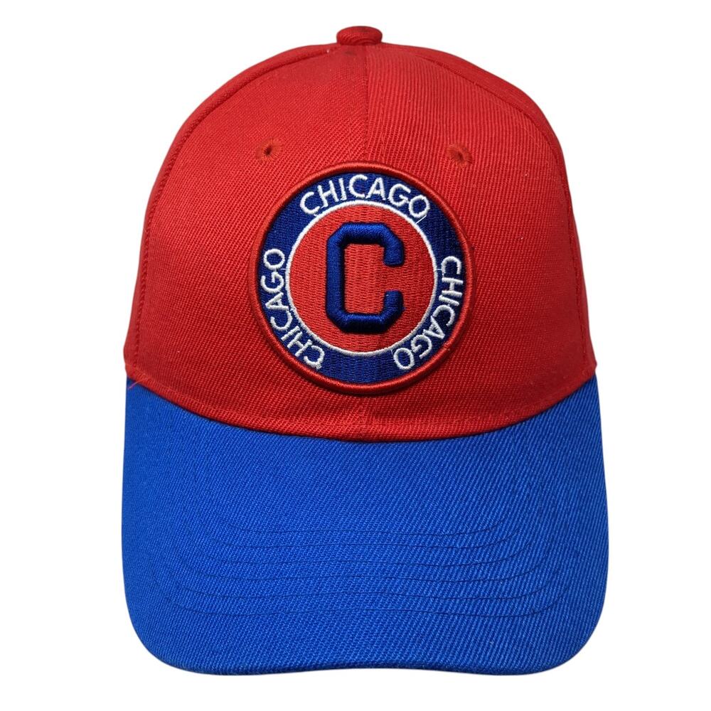 Chicago Strapback Baseball Cap Multi One Size Adjustable Embroidered 6 Panel